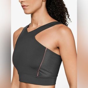 Under Armour Charcoal Misty Copeland Crop Top L